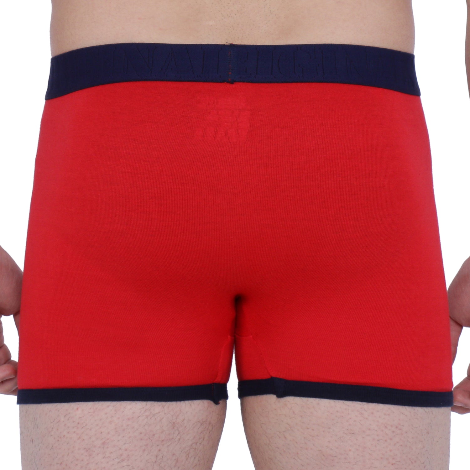 Semantic Cotton Designer Long Trunks (Boxer Briefs) with Fly - Solid - Semantic