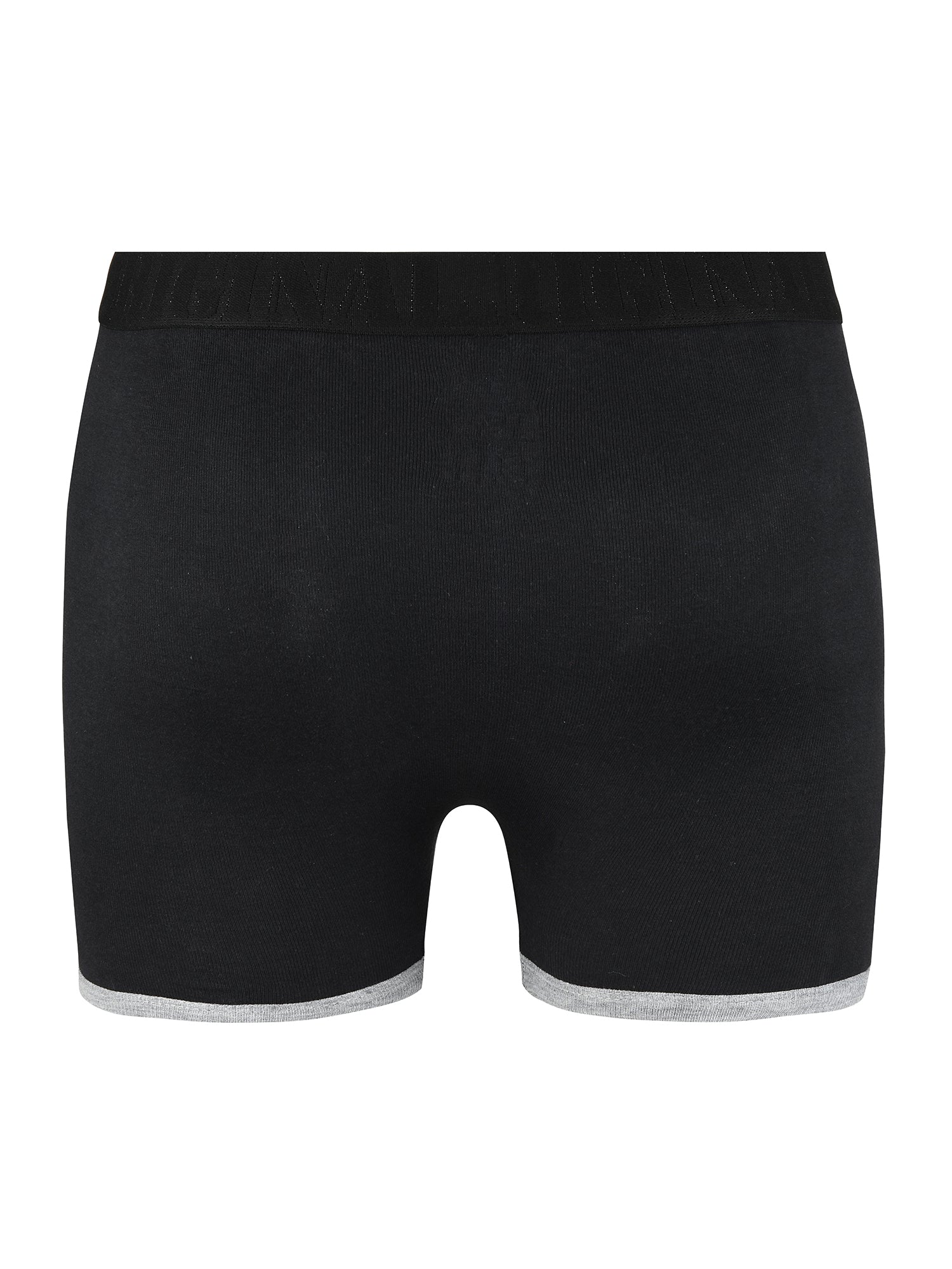 Semantic Cotton Designer Long Trunks (Boxer Briefs) with Fly - Solid - Semantic