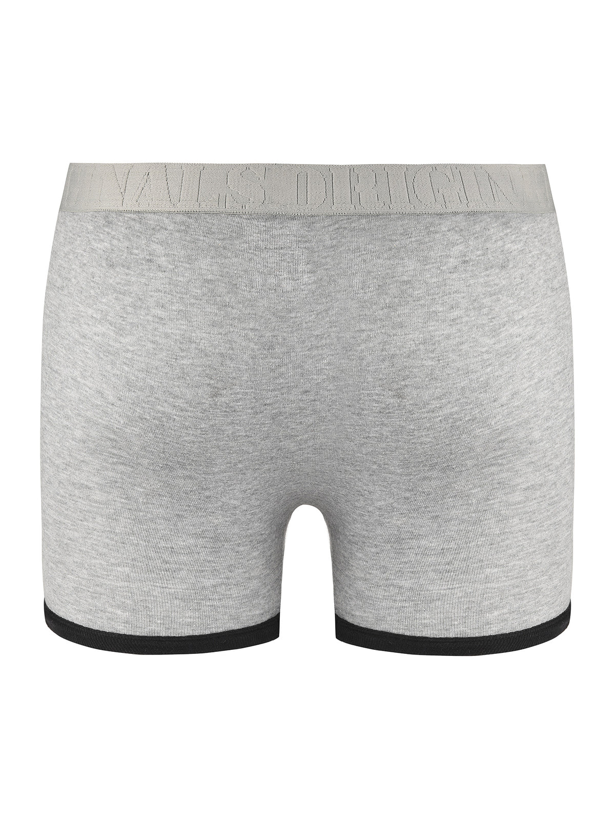 Semantic Cotton Designer Long Trunks (Boxer Briefs) with Fly - Solid