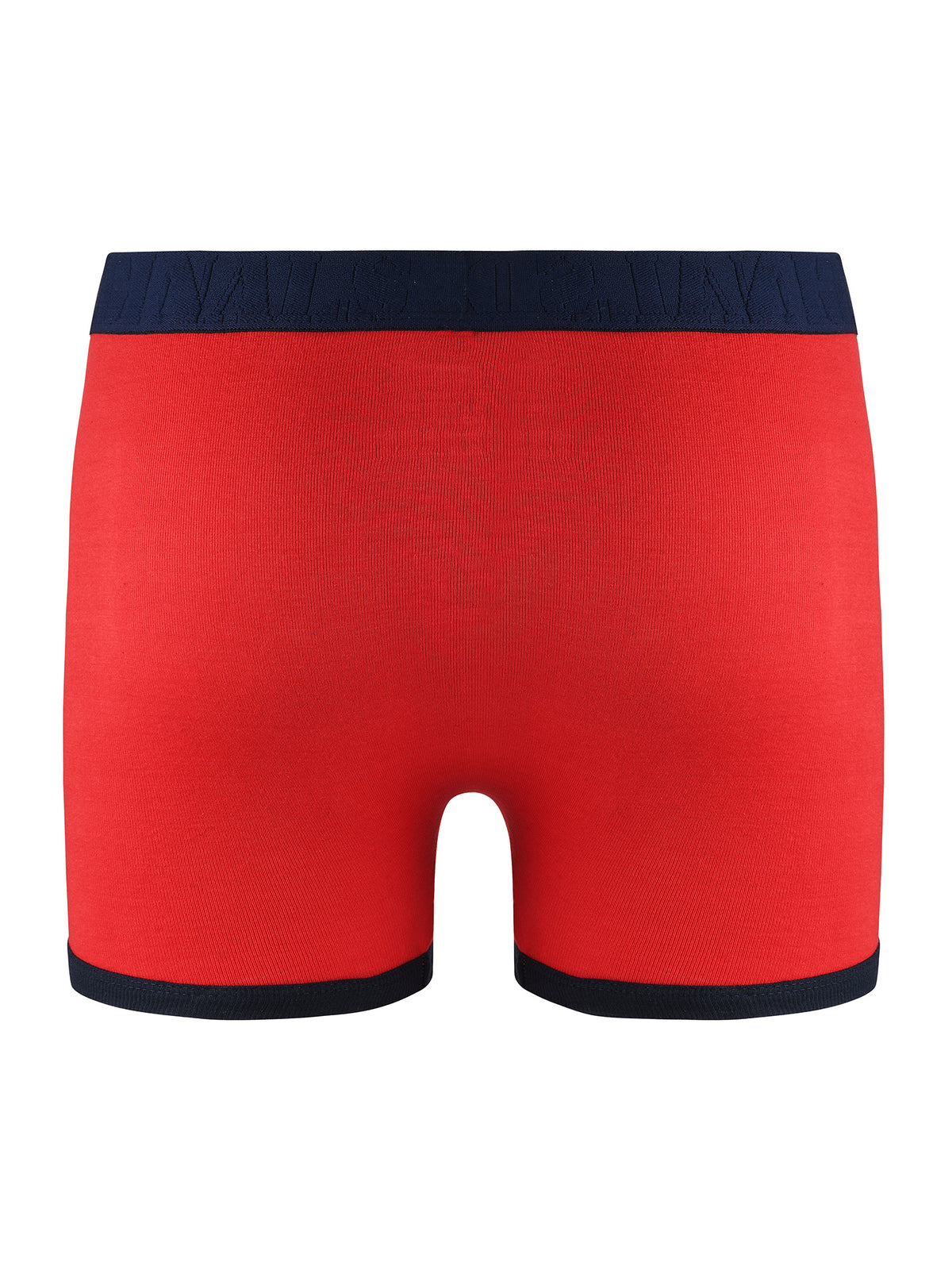 Semantic Cotton Designer Long Trunks (Boxer Briefs) with Fly - Solid