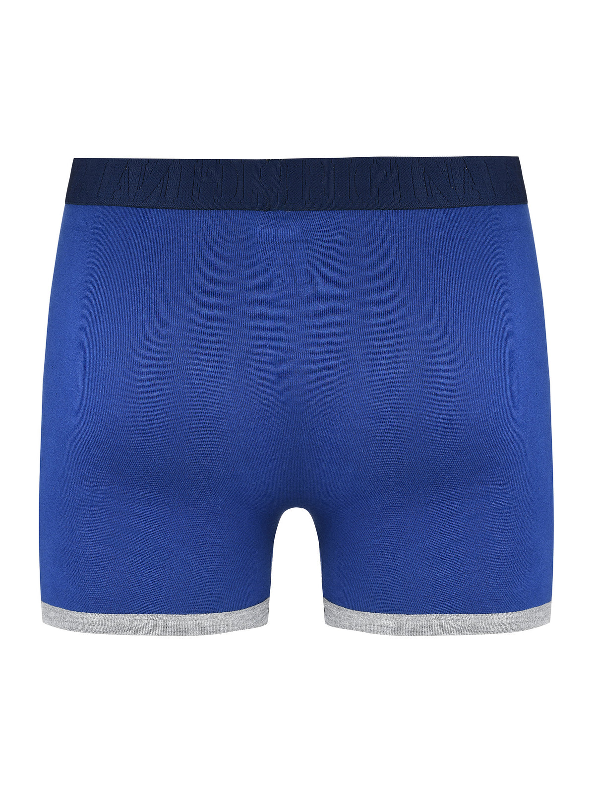 Semantic Cotton Designer Long Trunks (Boxer Briefs) with Fly - Solid