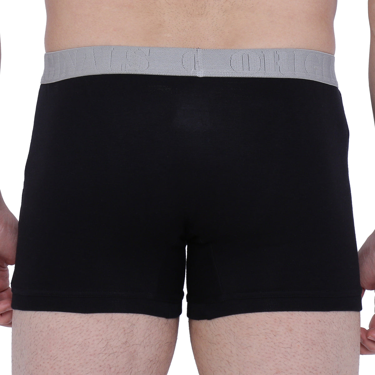 Semantic Cotton-Elastane Trunks with Pockets - Solid