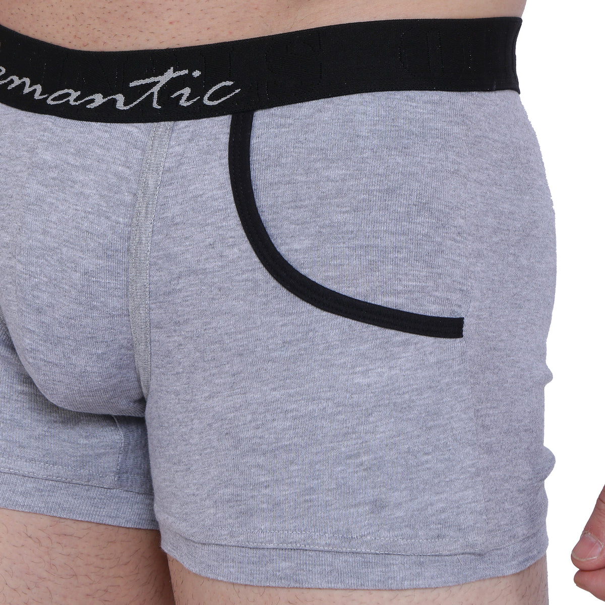 Semantic Cotton-Elastane Trunks with Pockets - Solid