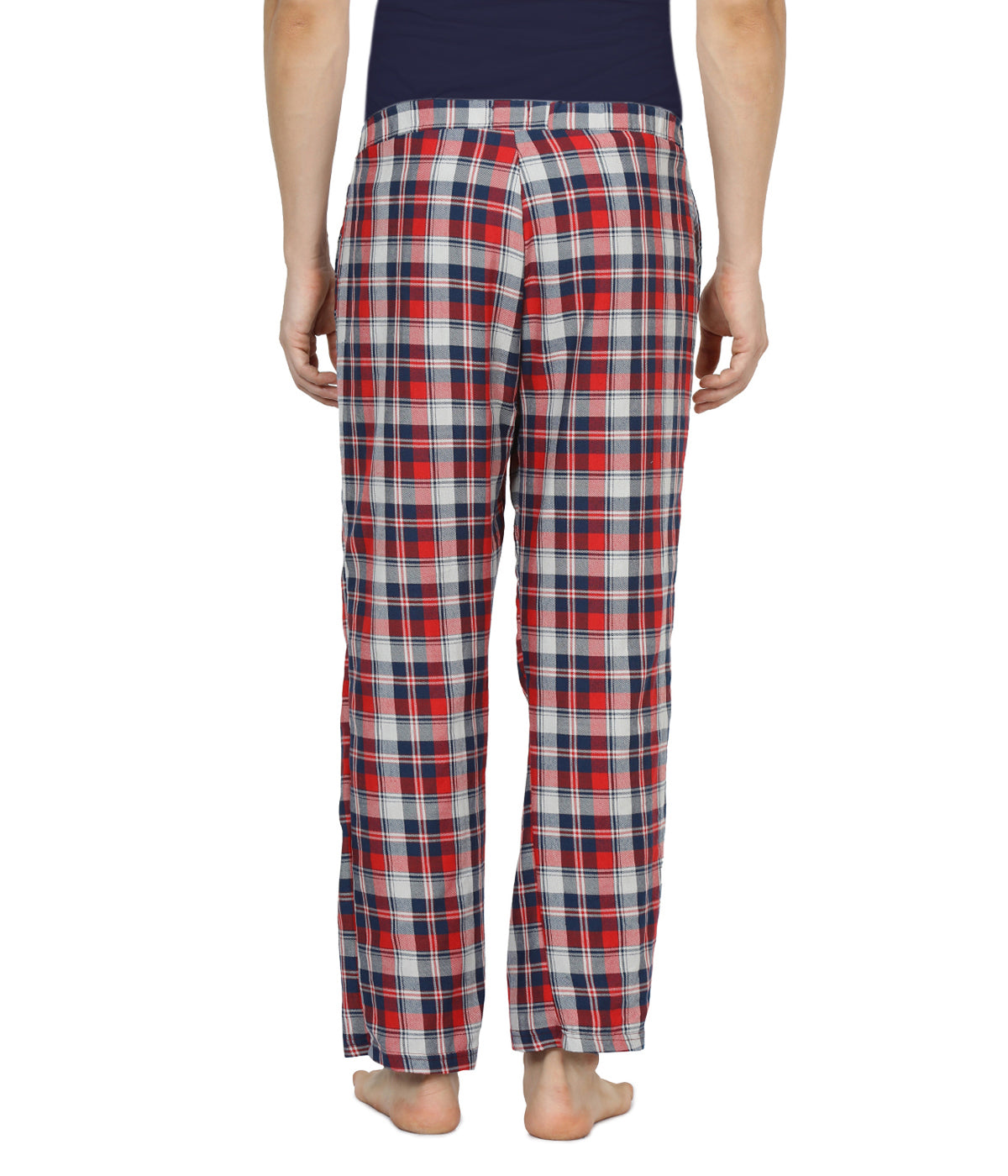Semantic Mens Blue, Grey &amp; Red Small Checks Pyjamas