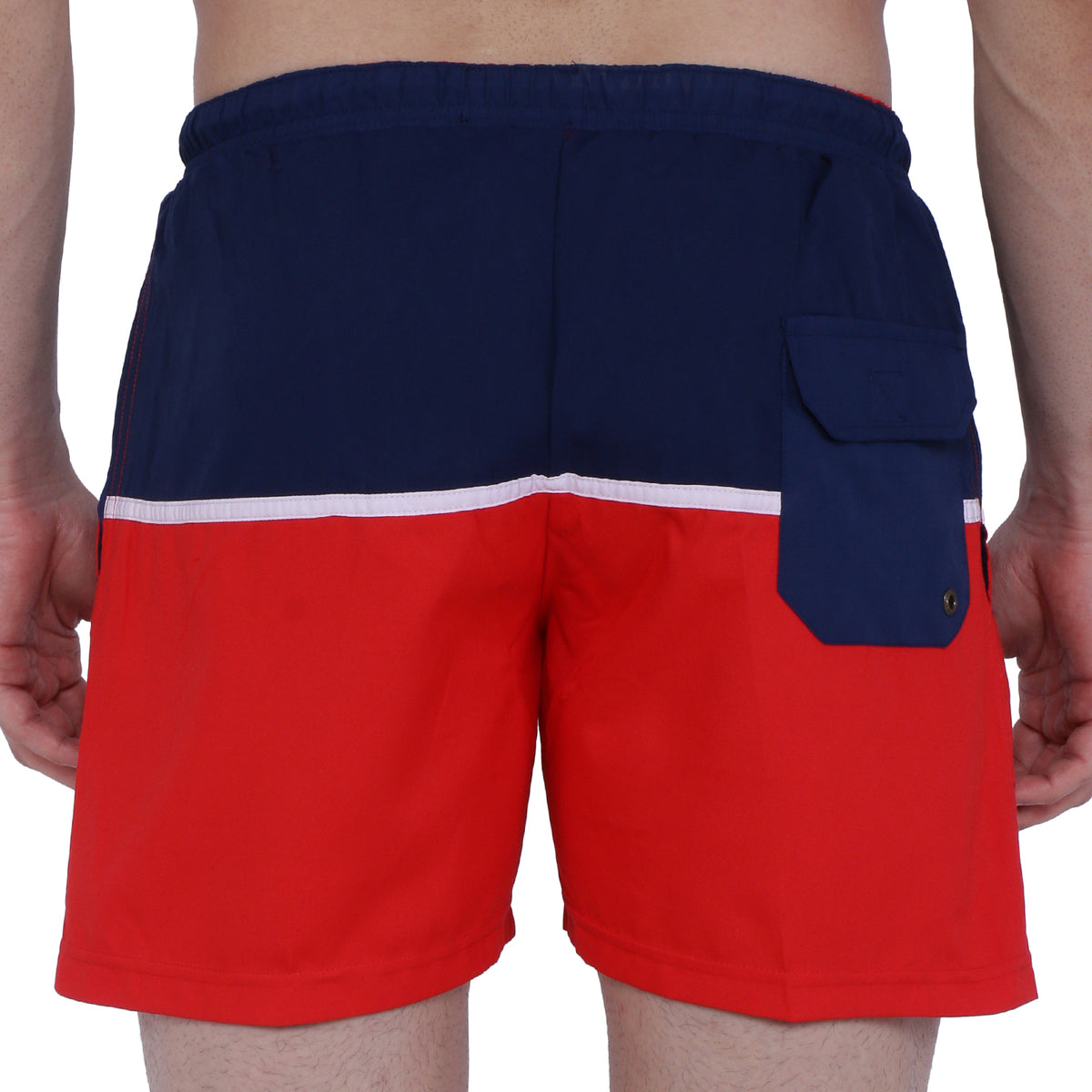 Semantic Designer Microfiber Swimshorts - Cut-n-Sew - Red - Semantic Store