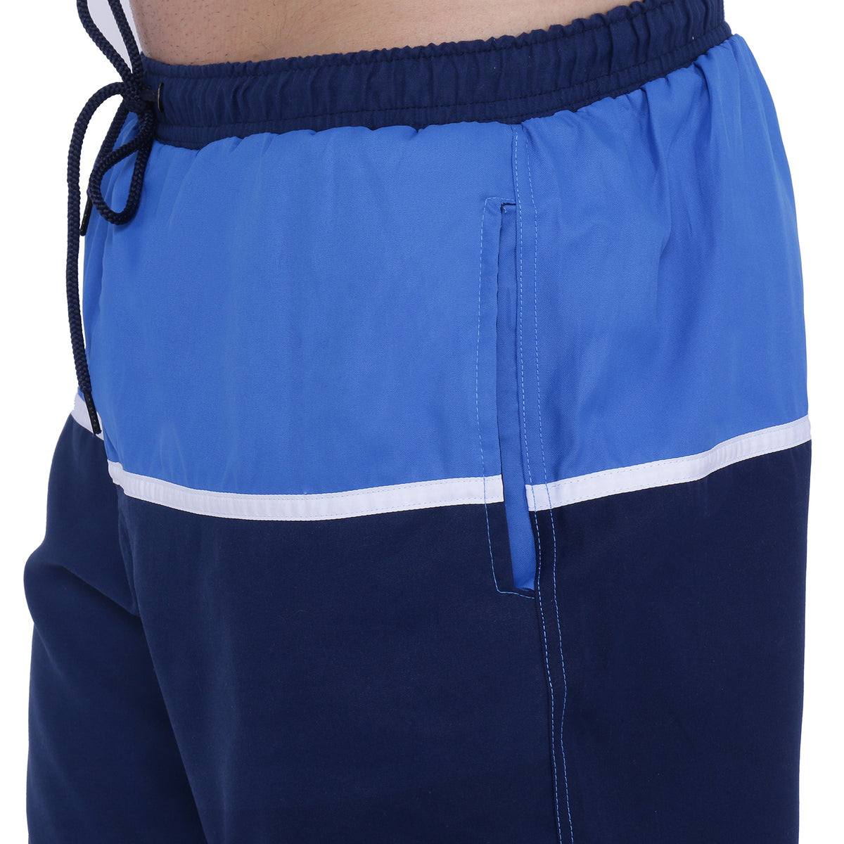 Semantic Designer Microfiber Swimshorts - Cut-n-Sew - Royal - Semantic Store