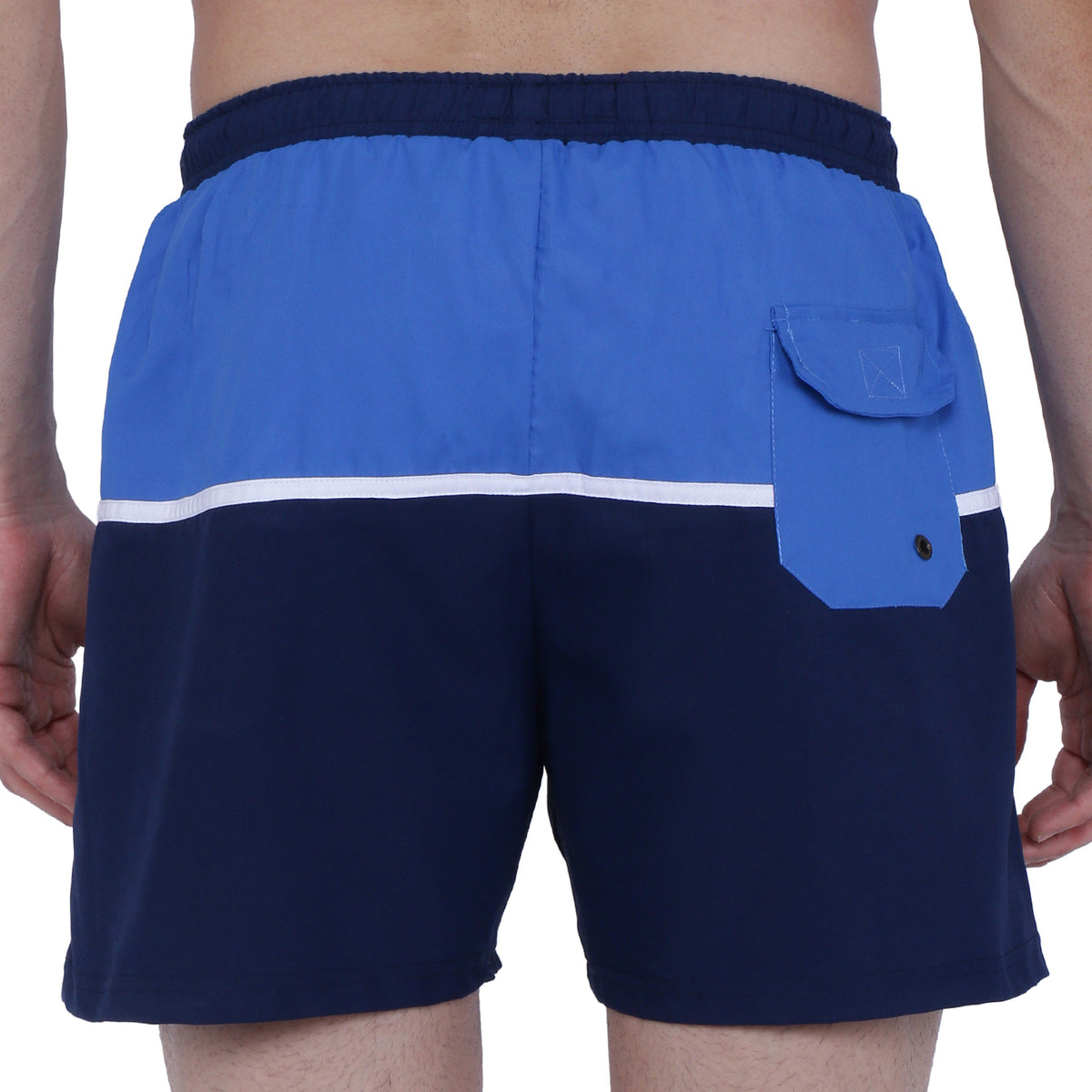 Semantic Designer Microfiber Swimshorts - Cut-n-Sew - Royal - Semantic Store