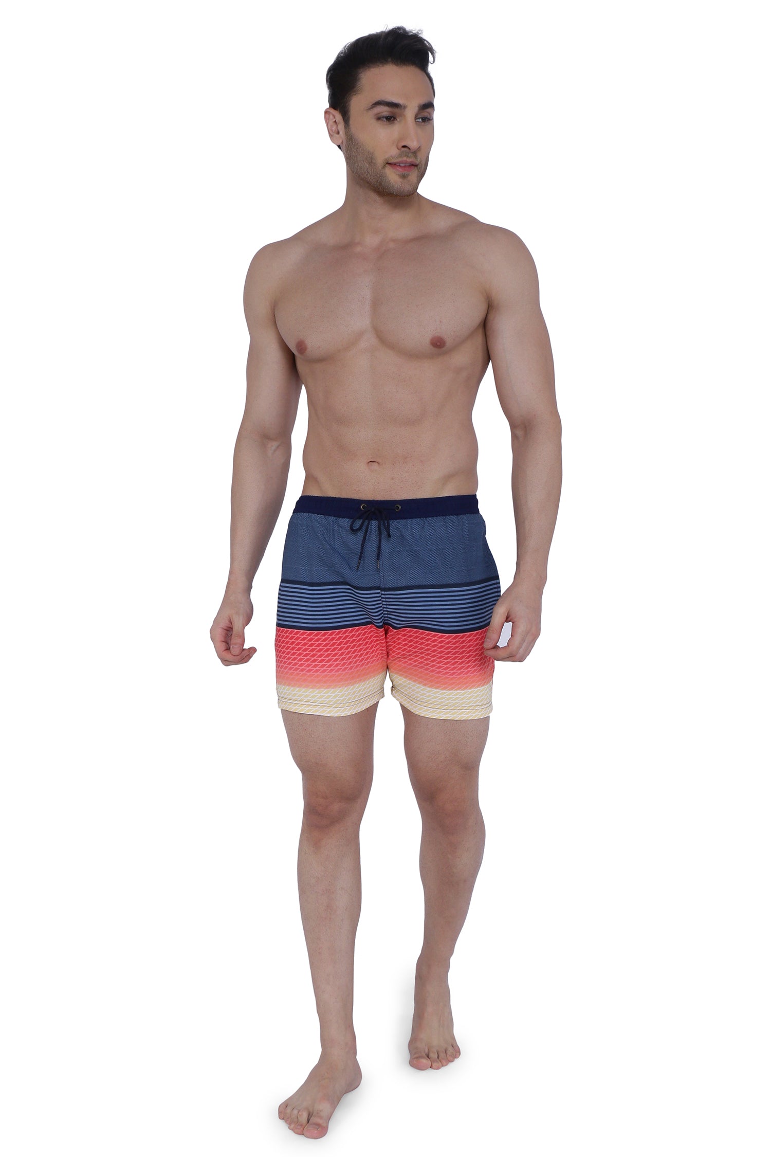 Semantic Designer Microfiber Swimshorts - Printed Gradient - Semantic Store