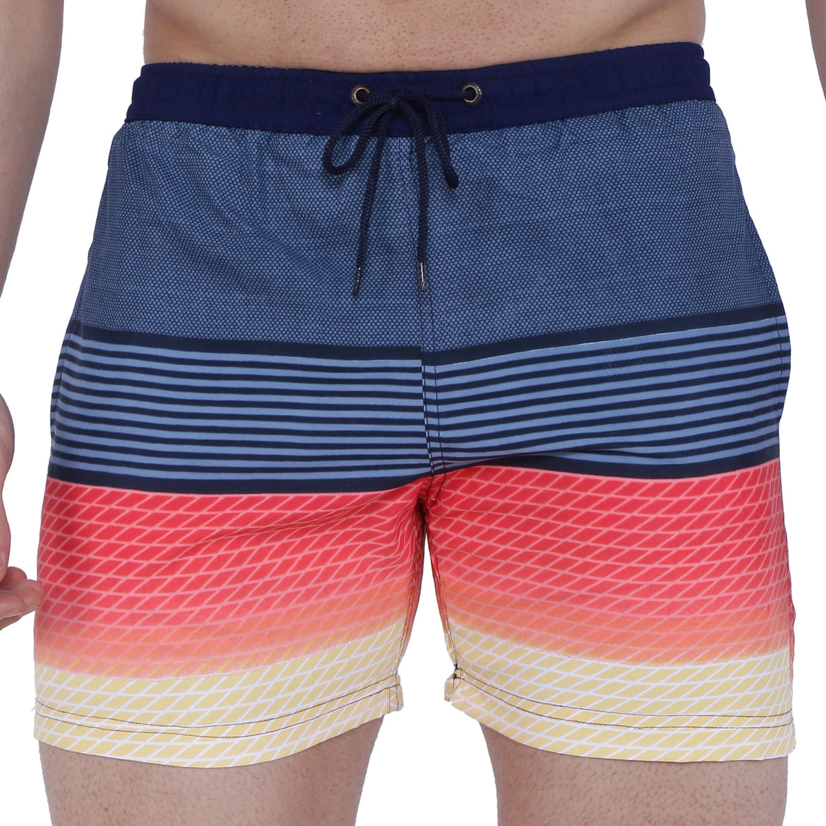 Semantic Designer Microfiber Swimshorts - Printed Gradient - Semantic Store