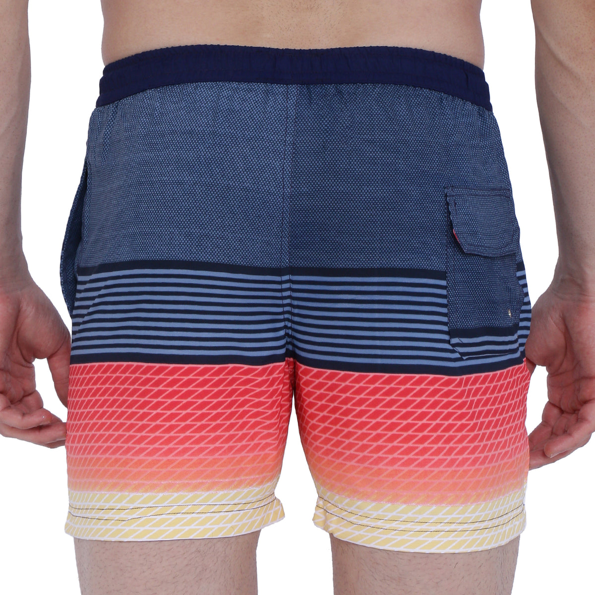 Semantic Designer Microfiber Swimshorts - Printed Gradient - Semantic Store