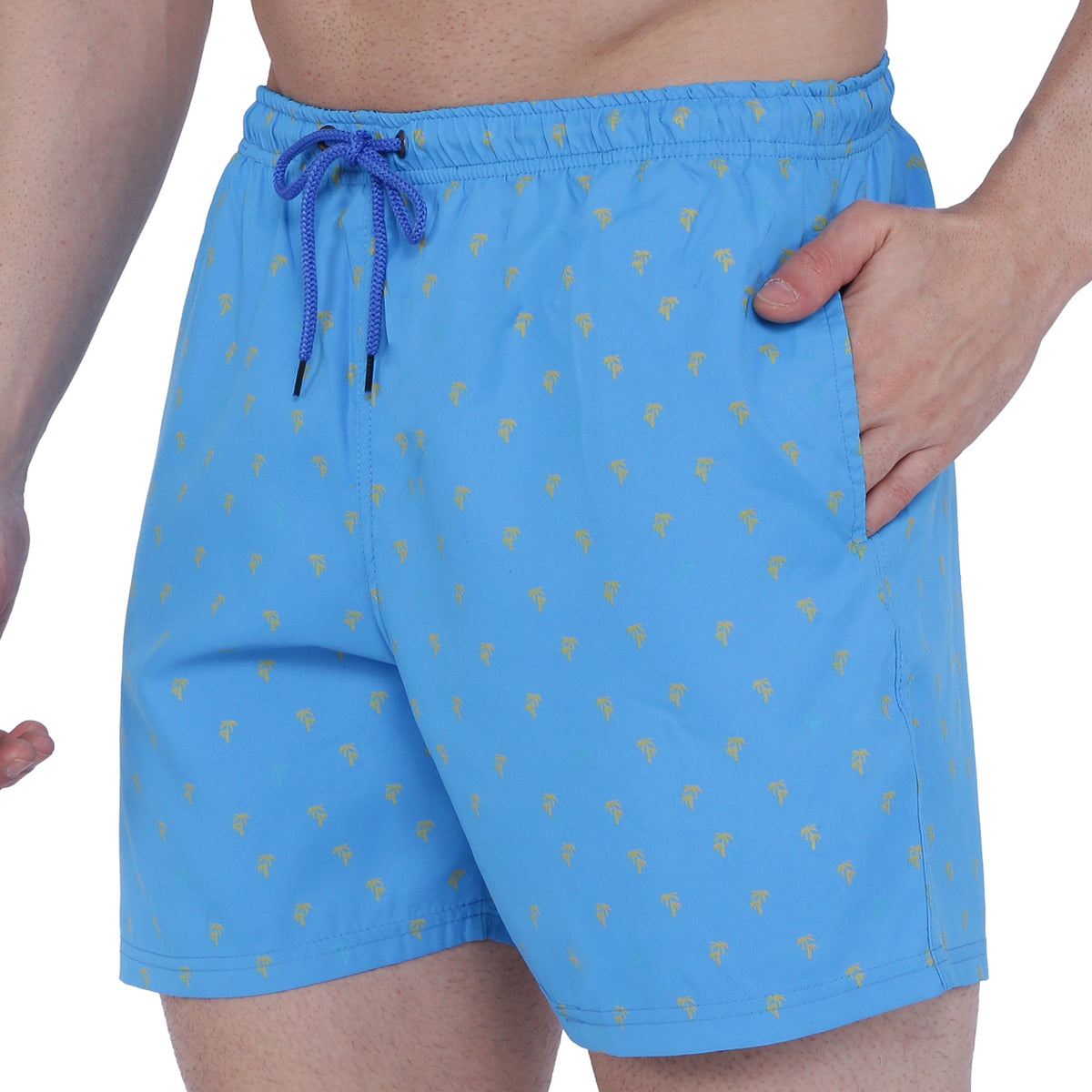 Semantic Designer Microfiber Swimshorts - Solid Sky Blue - Semantic Store