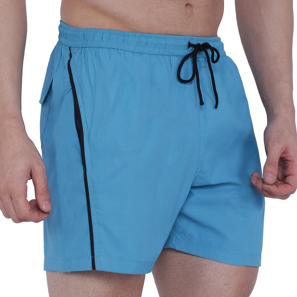 Semantic Designer Microfiber Swimshorts - Designer Sky Blue - Semantic Store