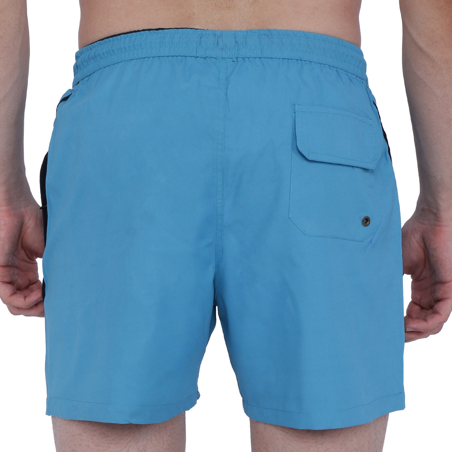 Semantic Designer Microfiber Swimshorts - Designer Sky Blue - Semantic Store