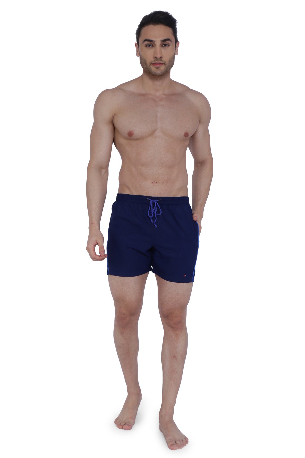 Semantic Designer Microfiber Swimshorts - Designer Navy - Semantic Store