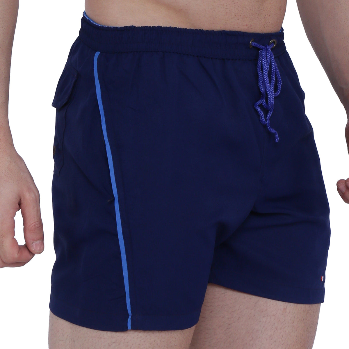 Semantic Designer Microfiber Swimshorts - Designer Navy - Semantic Store