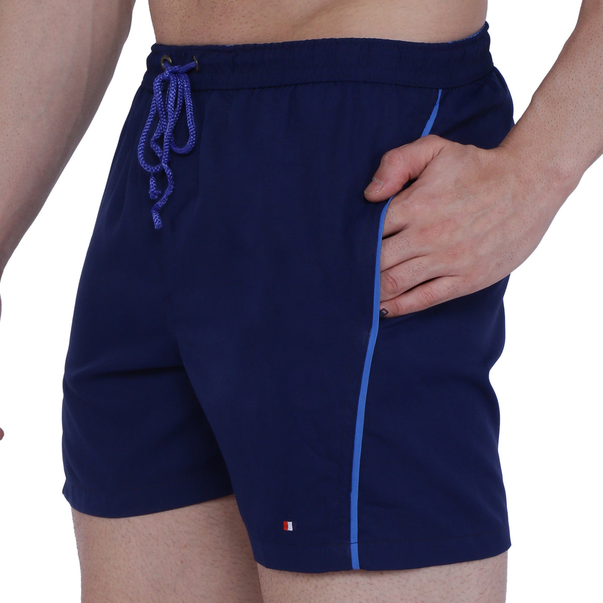Semantic Designer Microfiber Swimshorts - Designer Navy - Semantic Store