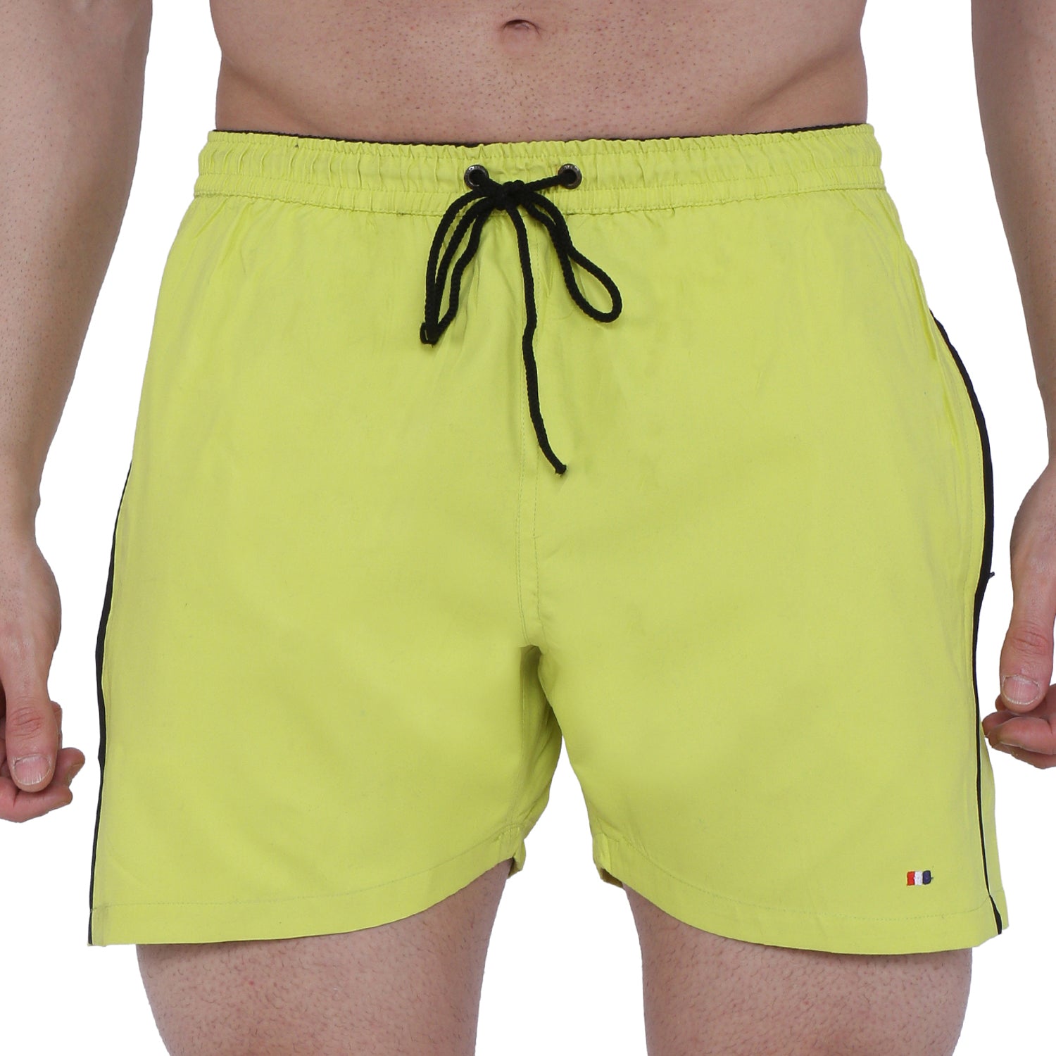 Semantic Designer Microfiber Swimshorts - Designer Yellow - Semantic Store