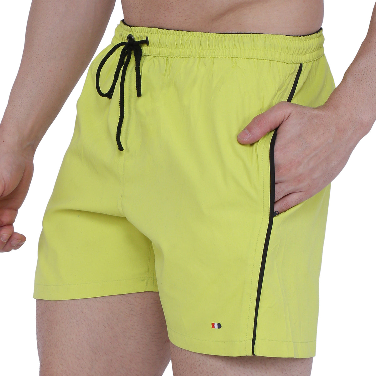 Semantic Designer Microfiber Swimshorts - Designer Yellow - Semantic Store