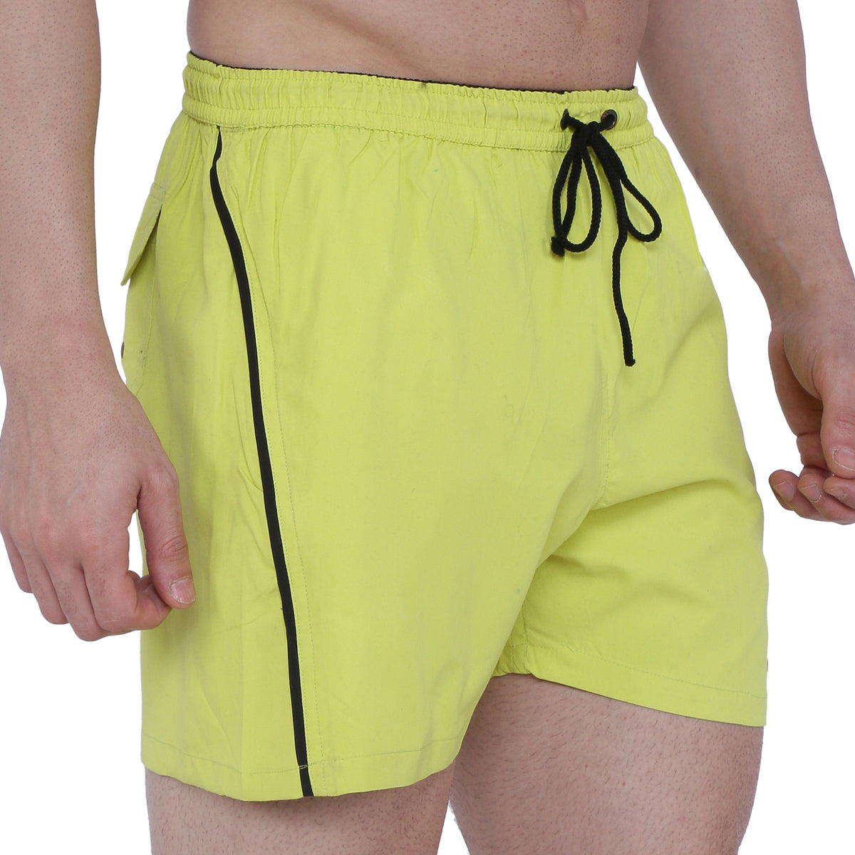 Semantic Designer Microfiber Swimshorts - Designer Yellow - Semantic Store