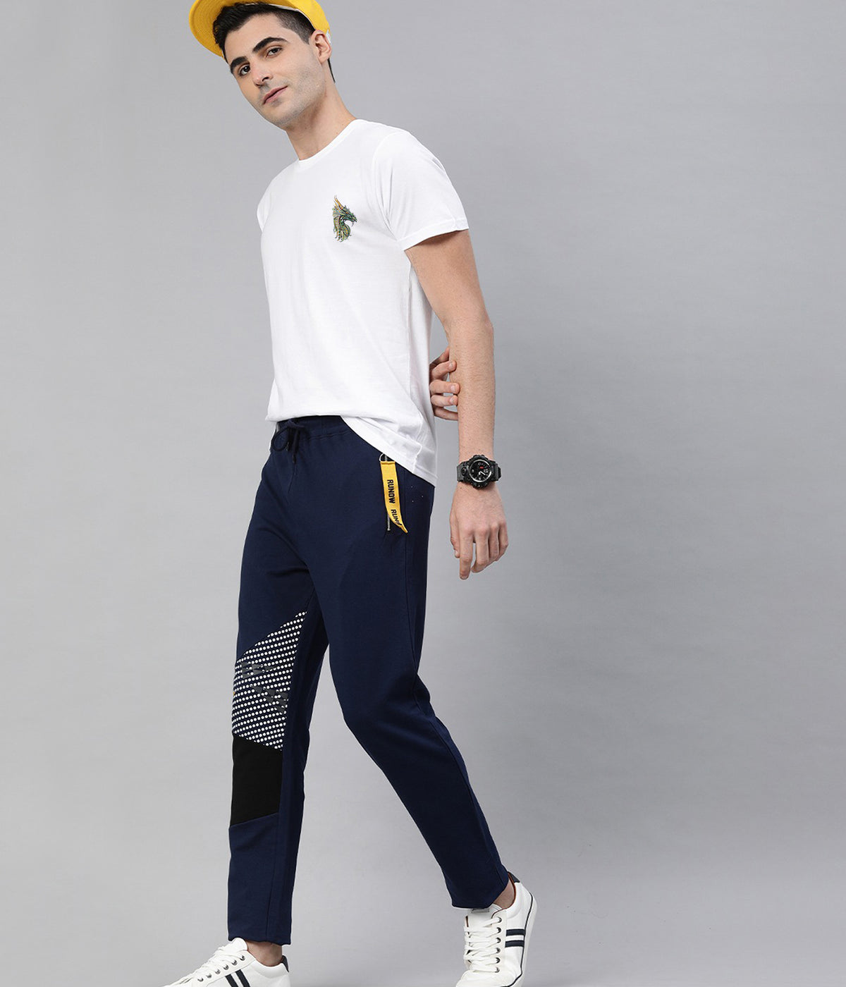 Semantic Graphic Cotton Tshirt - Dragon