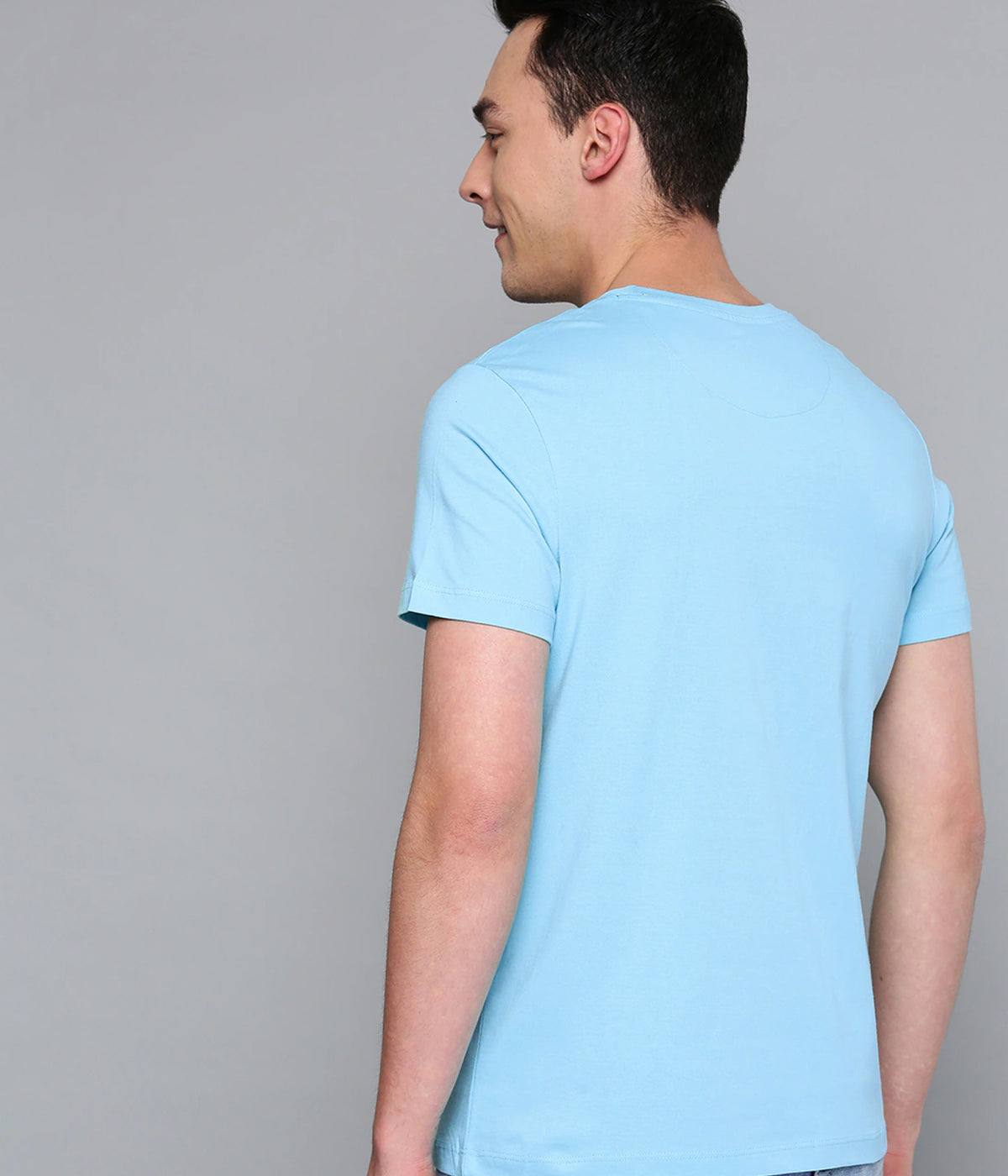 Semantic Graphic Cotton T-shirt - Last Race