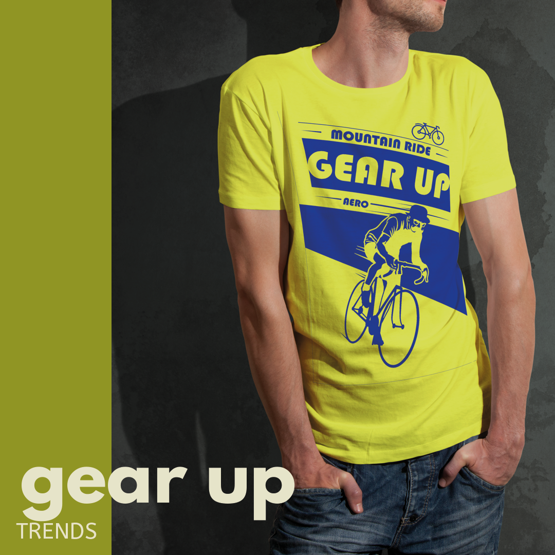 Semantic Half Sleeve Cotton T-shirt - Printed Gear Up - Semantic Store