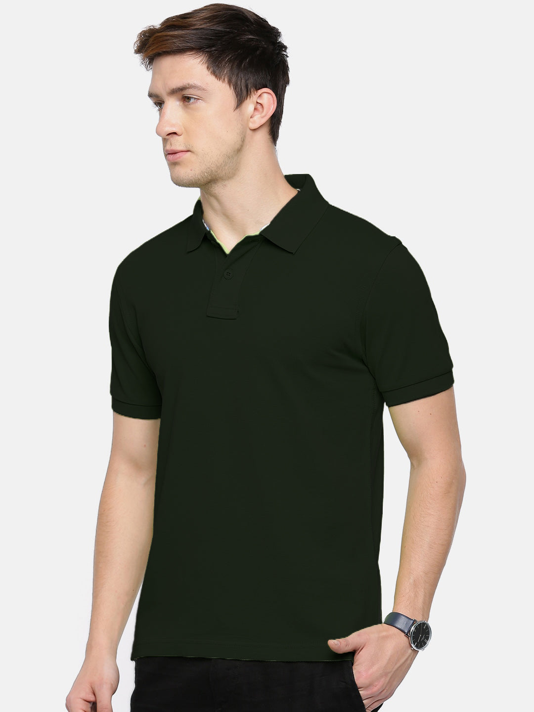 Semantic Cotton Polo Collar T-shirt (Pack of 2) - Semantic