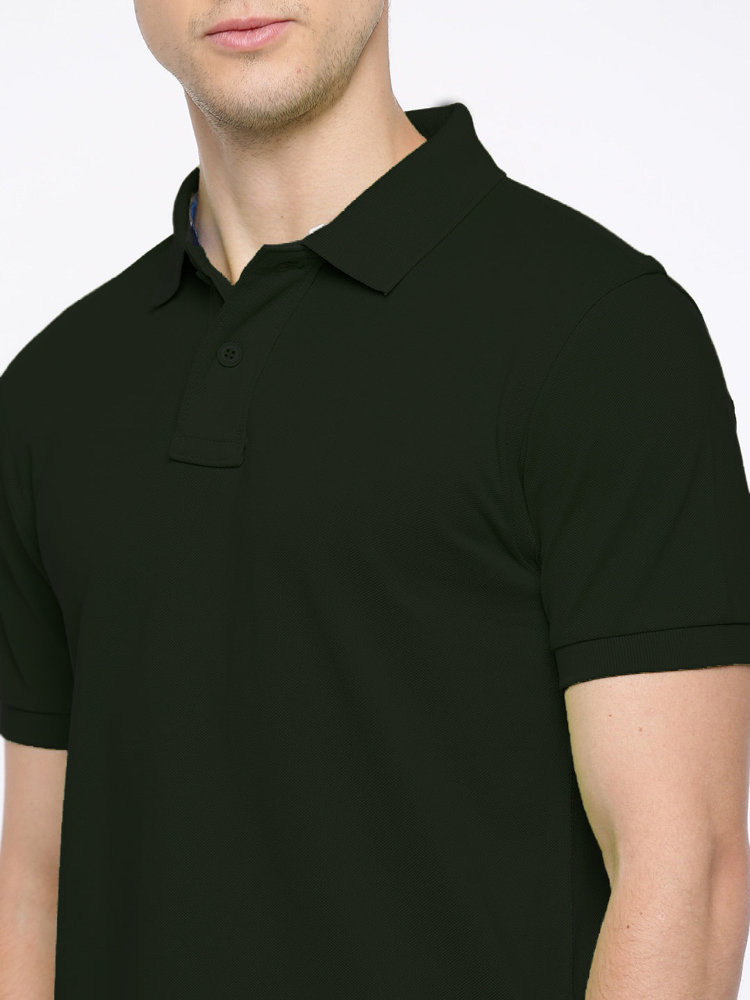 Semantic Cotton Polo Collar T-shirt - Semantic