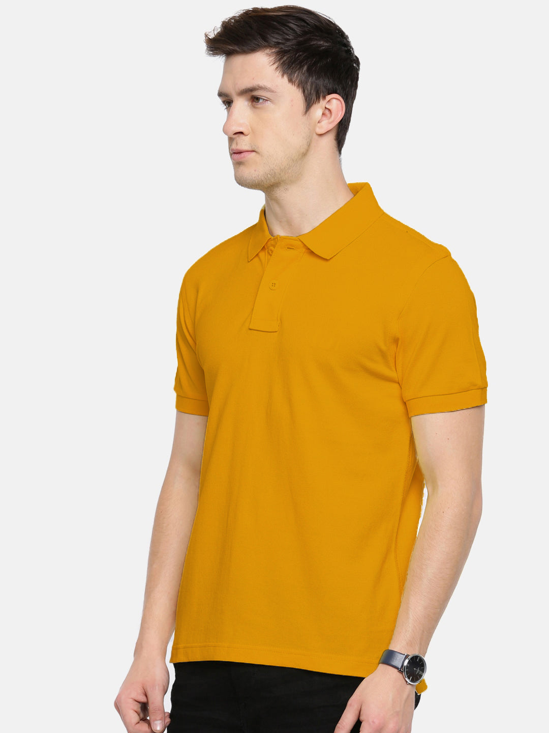 Semantic Cotton Polo Collar T-shirt (Pack of 2) - Semantic