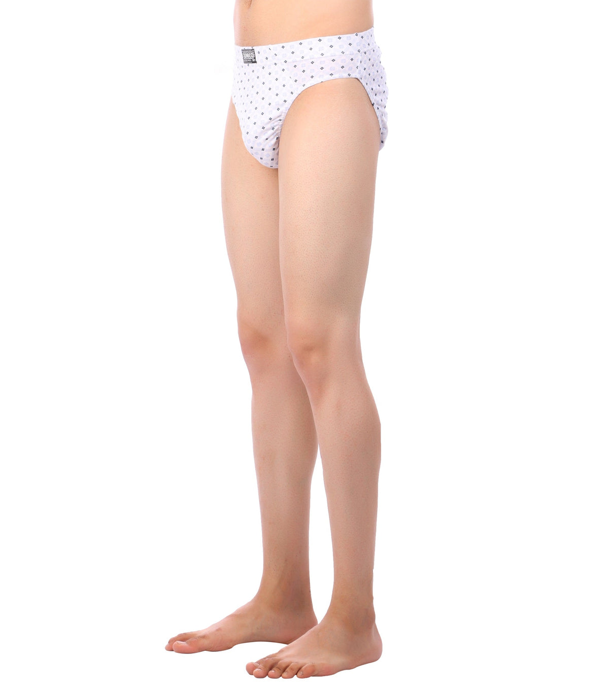 Semantic Cotton Briefs - Inner Waistband - Printed (Pack of 3)