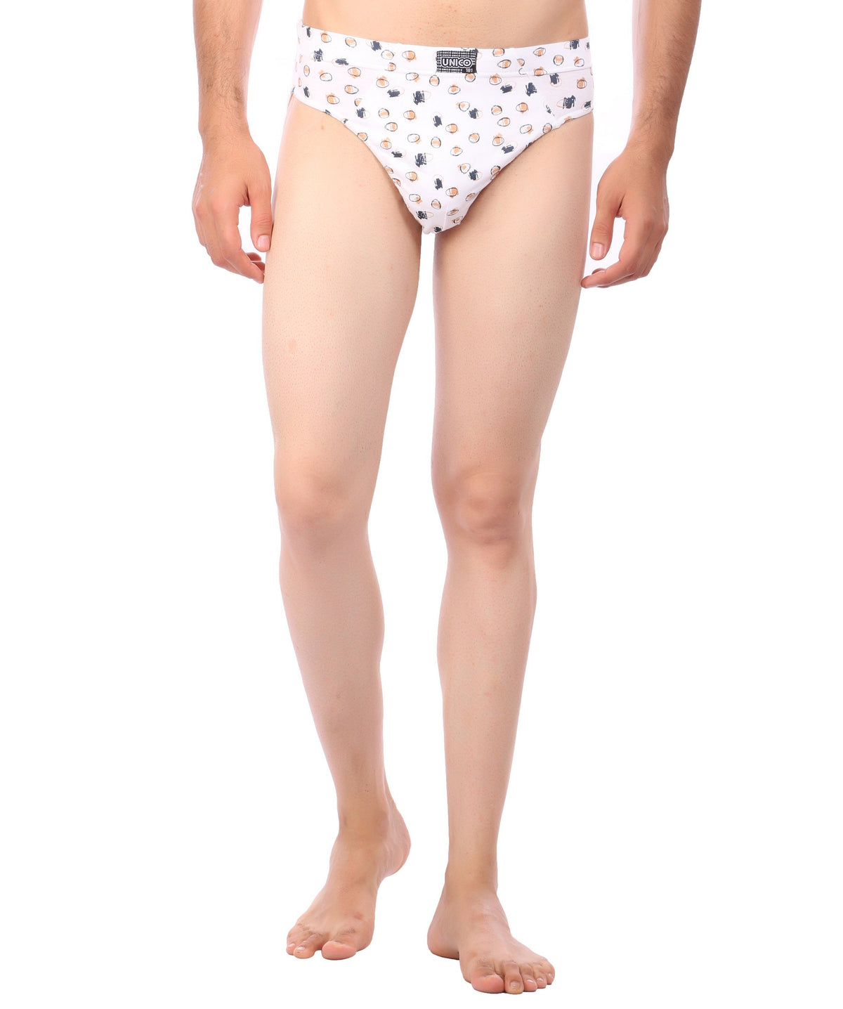 Semantic Cotton Briefs - Inner Waistband - Printed (Pack of 3)