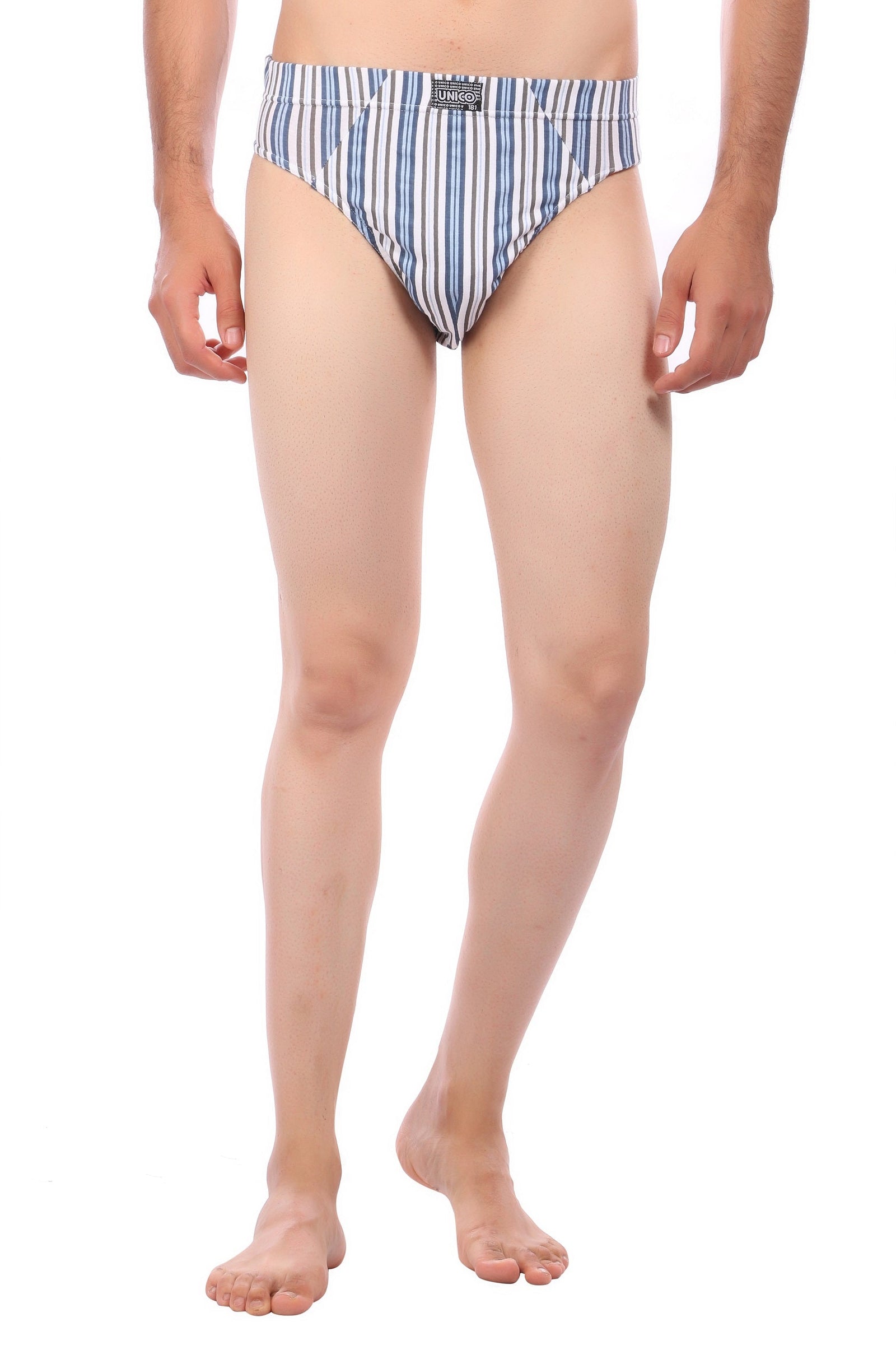 Semantic Cotton Briefs - Inner Waistband - Printed (Pack of 3) - Semantic