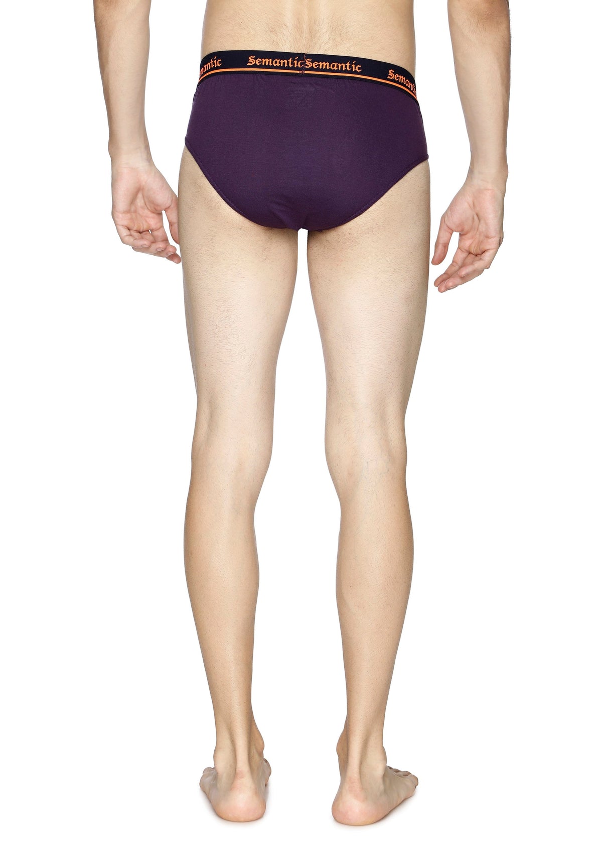 Semantic Cotton Briefs - Inner Waistband - Solid at Rs 189.00