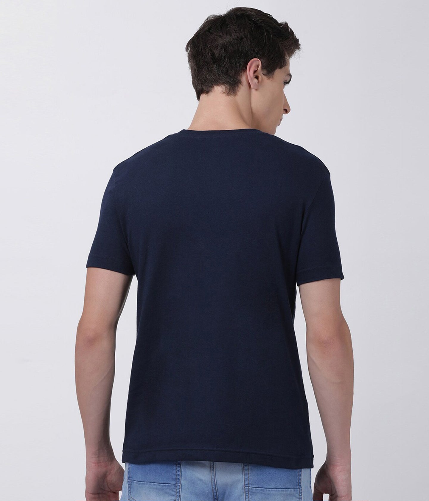 Semantic Graphic Cotton T-shirt - No Pain No Gain - Semantic