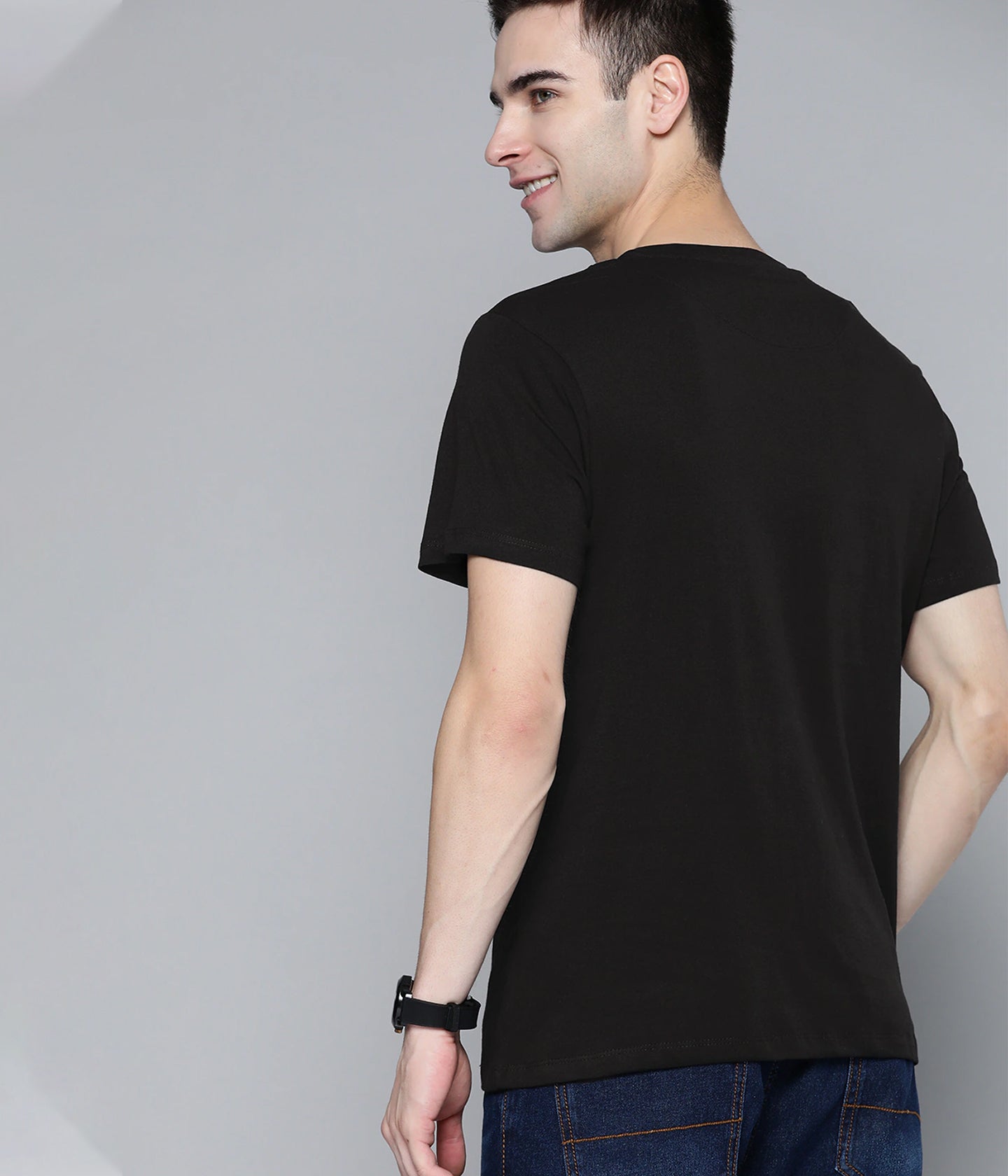 Semantic Graphic Cotton T-shirt - Photography Chose Me - Semantic