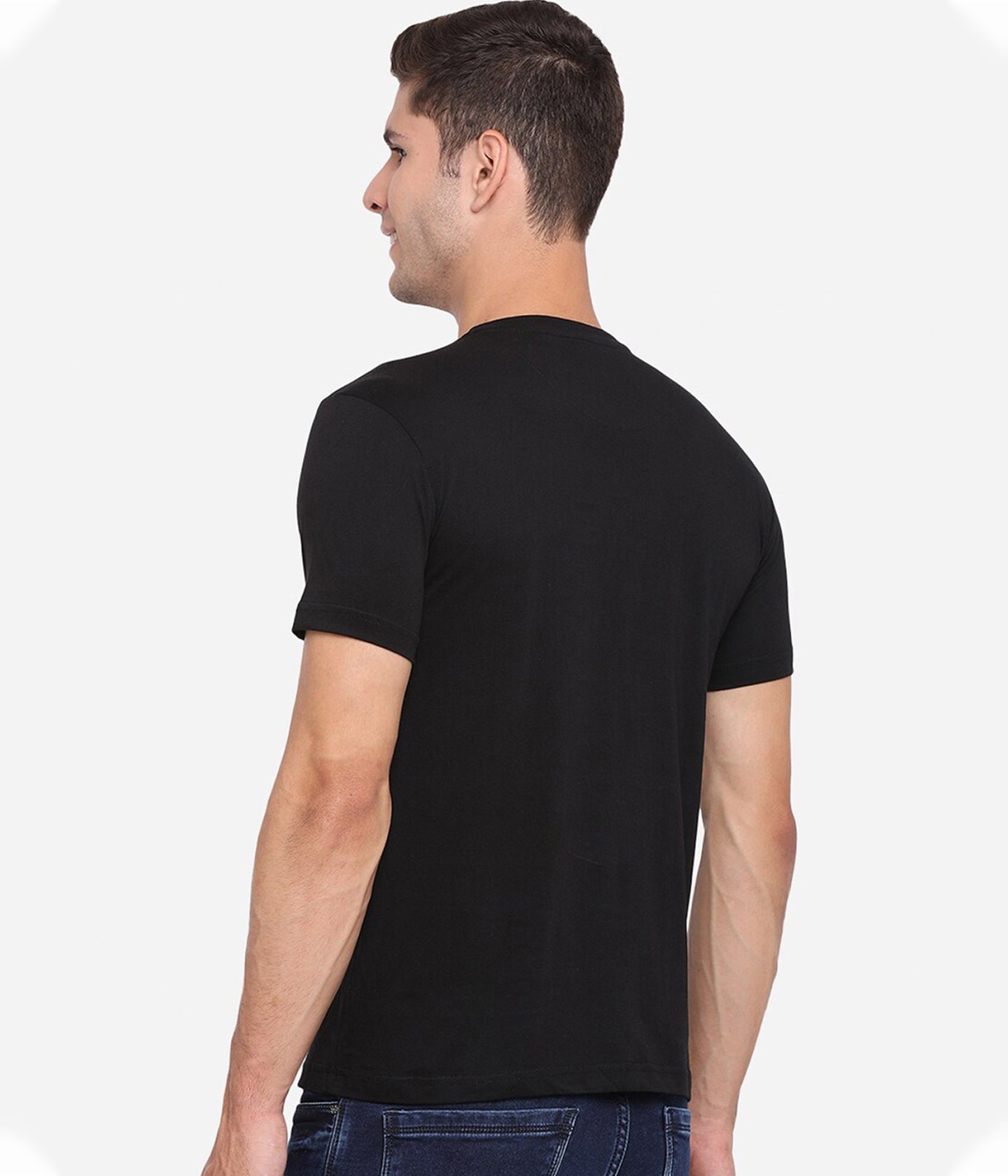 Semantic Graphic Cotton T-shirt - Rocks And Stars - Semantic