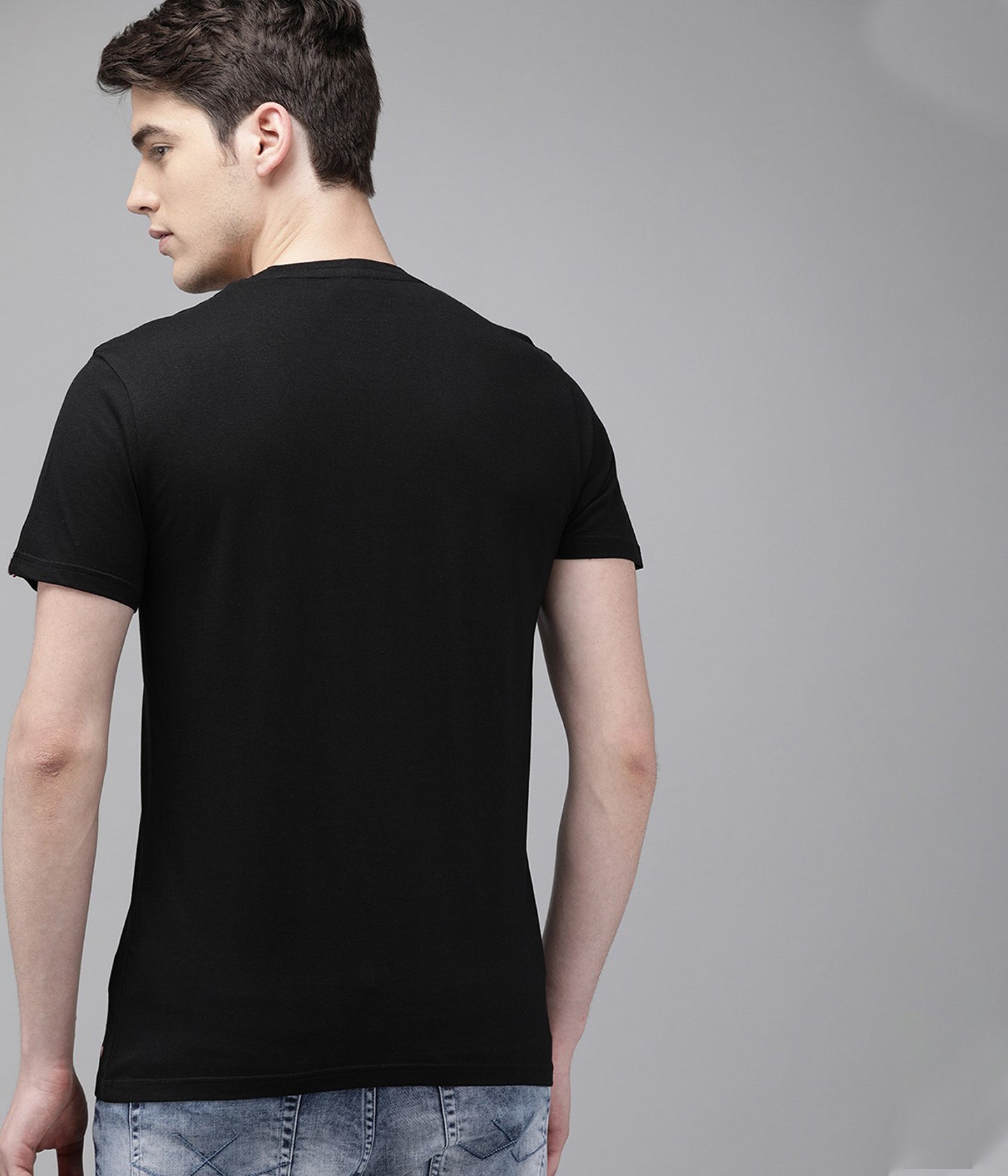 Semantic Graphic Cotton T-shirt - We Believe - Semantic