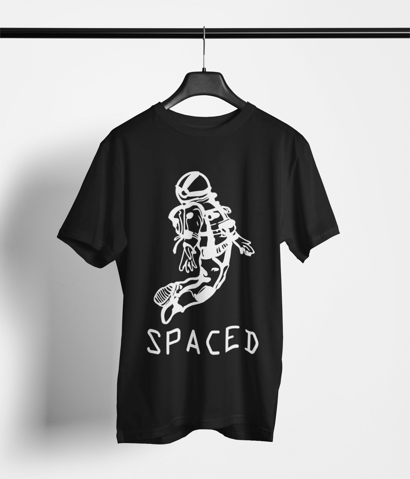 Semantic Half Sleeve Cotton T-shirt - Printed Spaced - Semantic