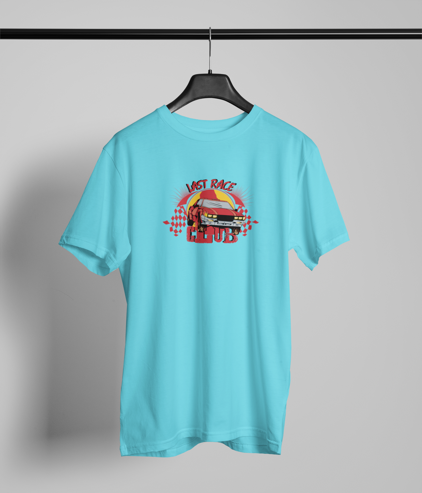 Semantic Graphic Cotton T-shirt - Last Race