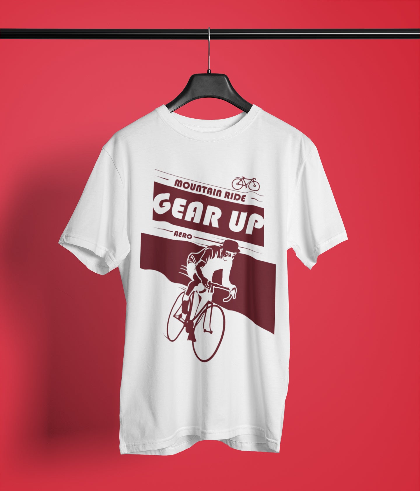 Semantic Half Sleeve Cotton T-shirt - Printed Gear Up